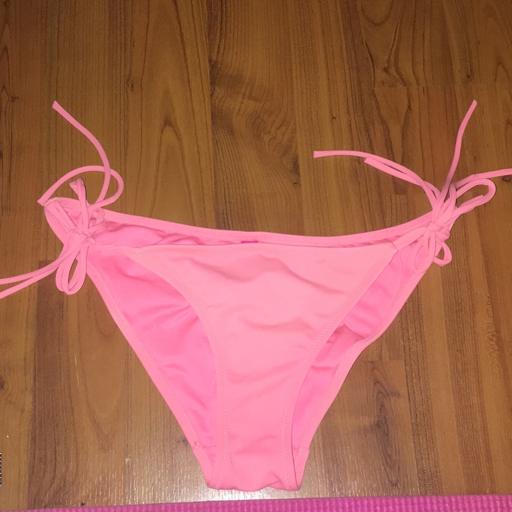 Pink bikini bottoms